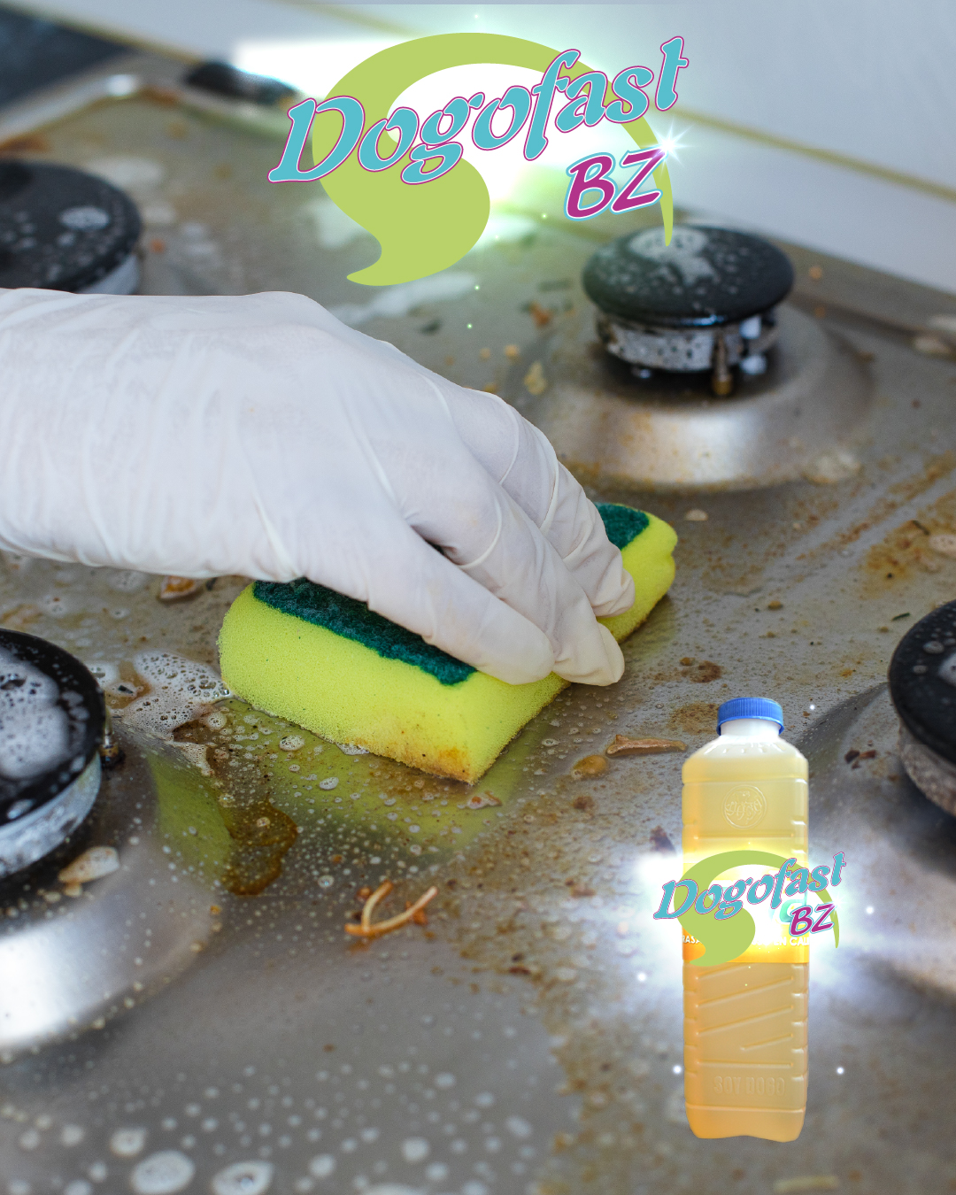 Dogofast BZ® Desengrasante para parrillas y planchas en caliente - Imagen 3