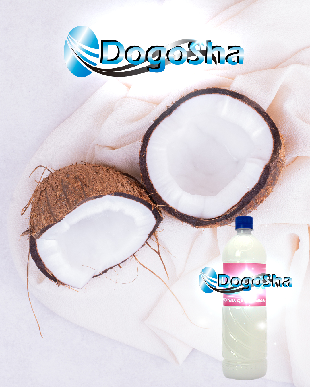 Dogosha® Shampoo capilar de coco