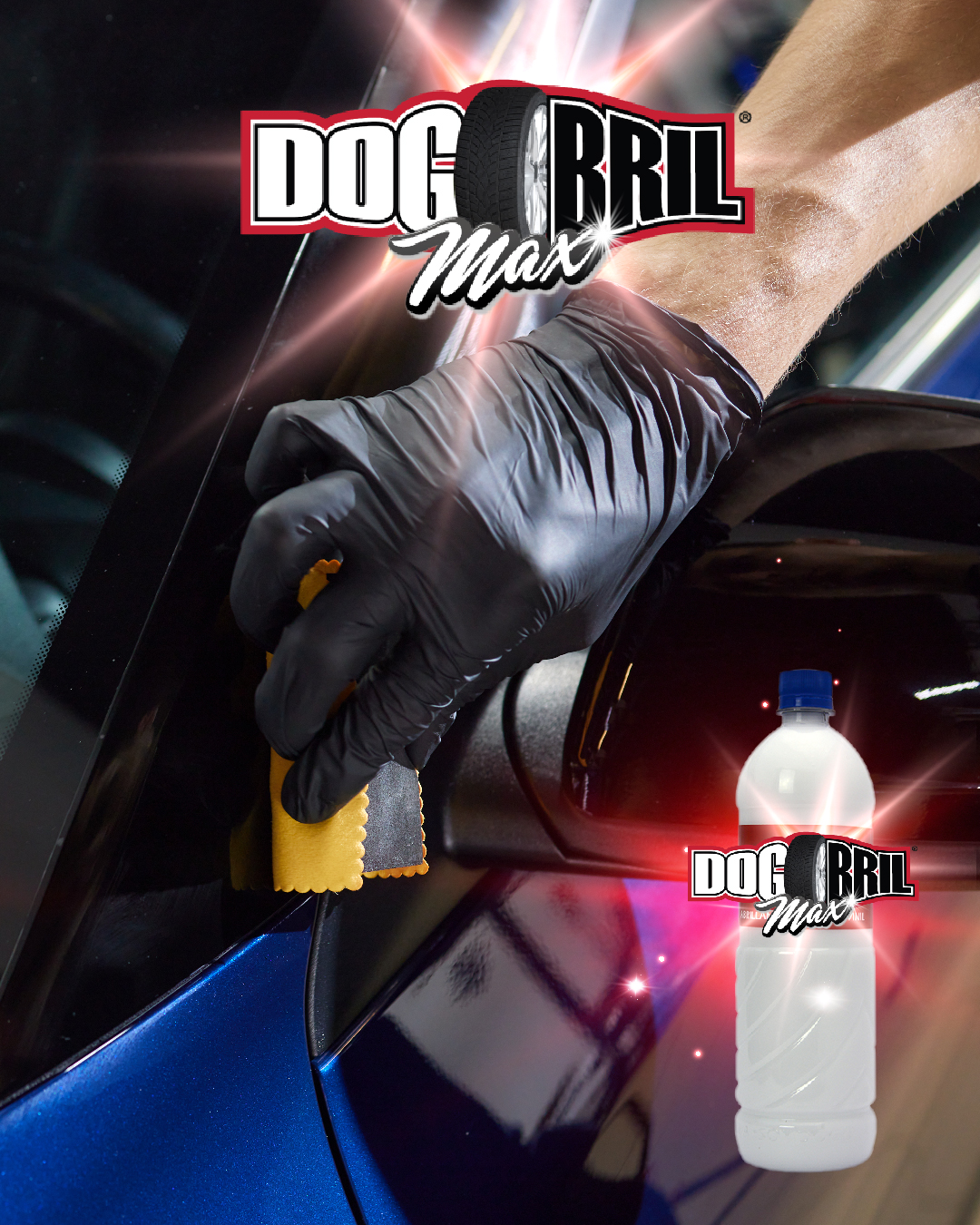 Dogobril® Max Abrillantador de llantas y autopartes plásticas exteriores - Imagen 3