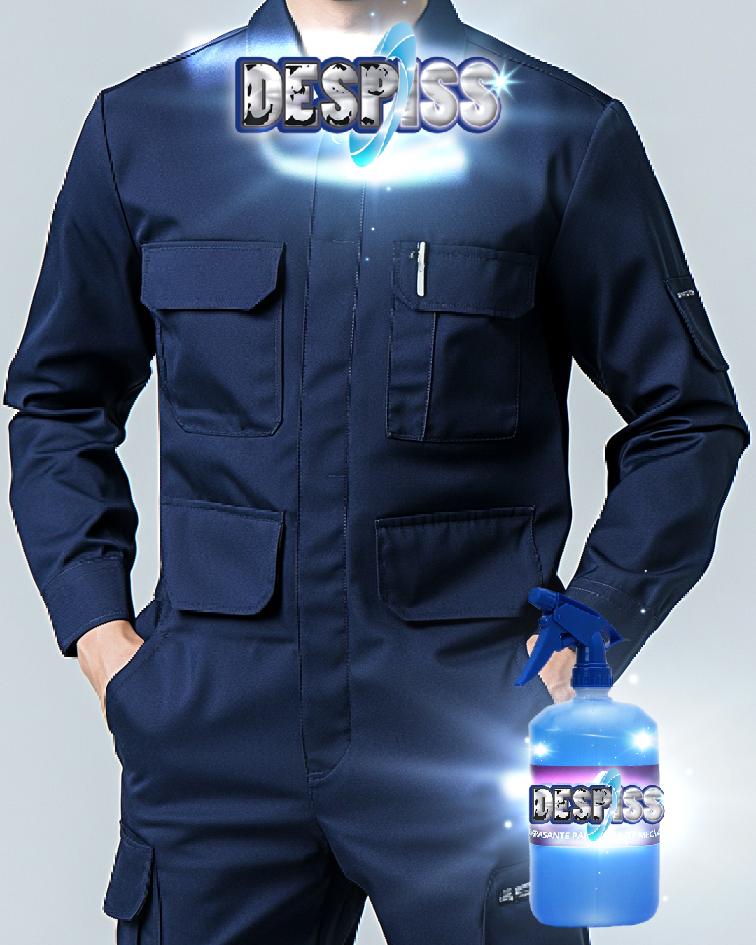 Despiss® Desengrasante mineral para ropa