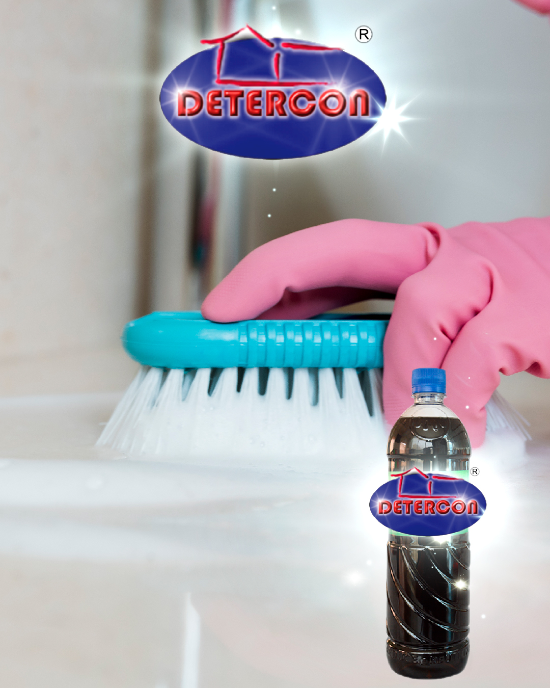 Detercon® Detergente líquido multiusos limpieza ruda - Imagen 2