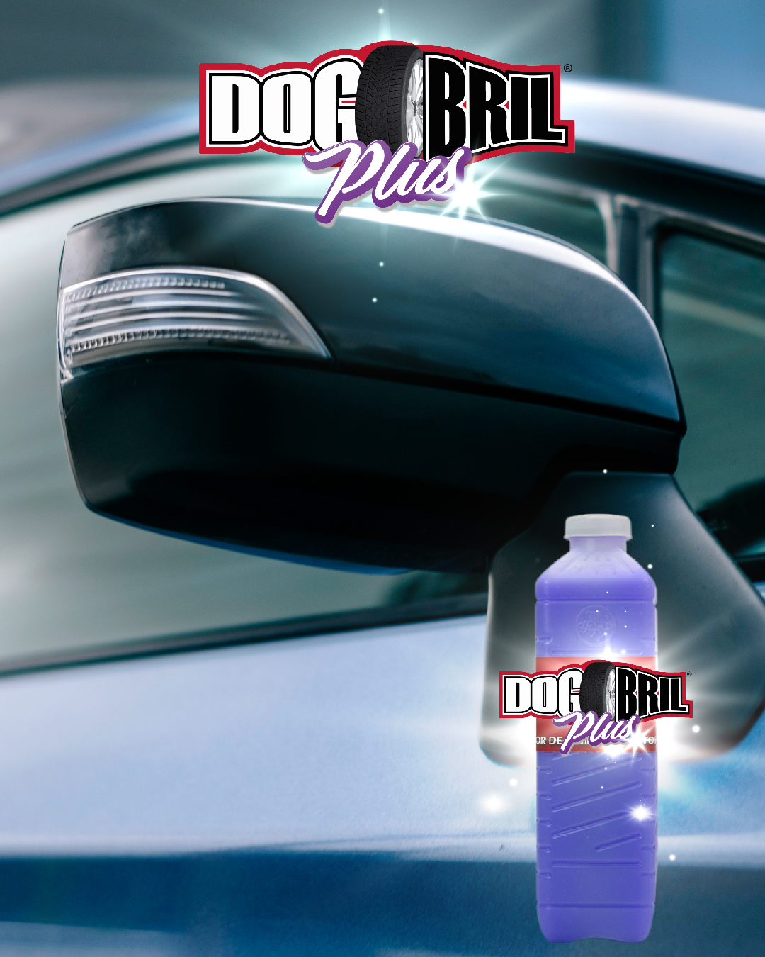 Dogobril® Plus Abrillantador de llantas y autopartes plásticas exteriores - Imagen 3