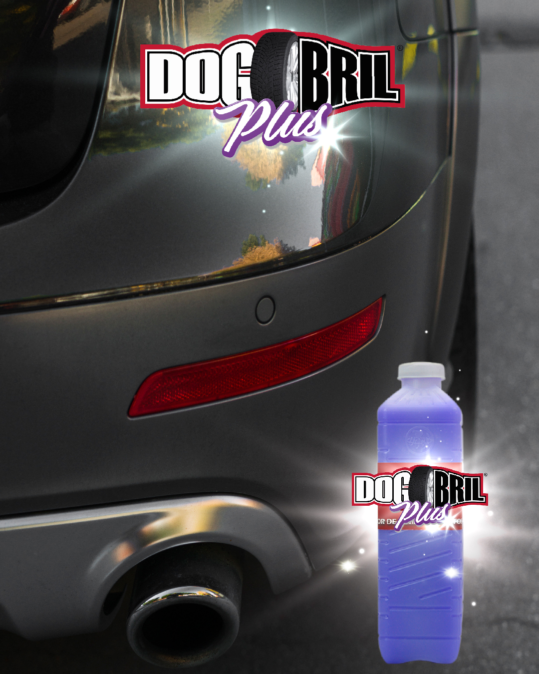 Dogobril® Plus Abrillantador de llantas y autopartes plásticas exteriores - Imagen 4