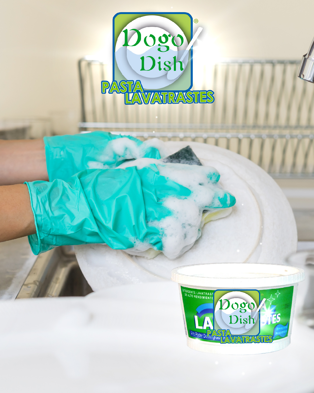 Dogodish® Detergente en pasta lavatrastes