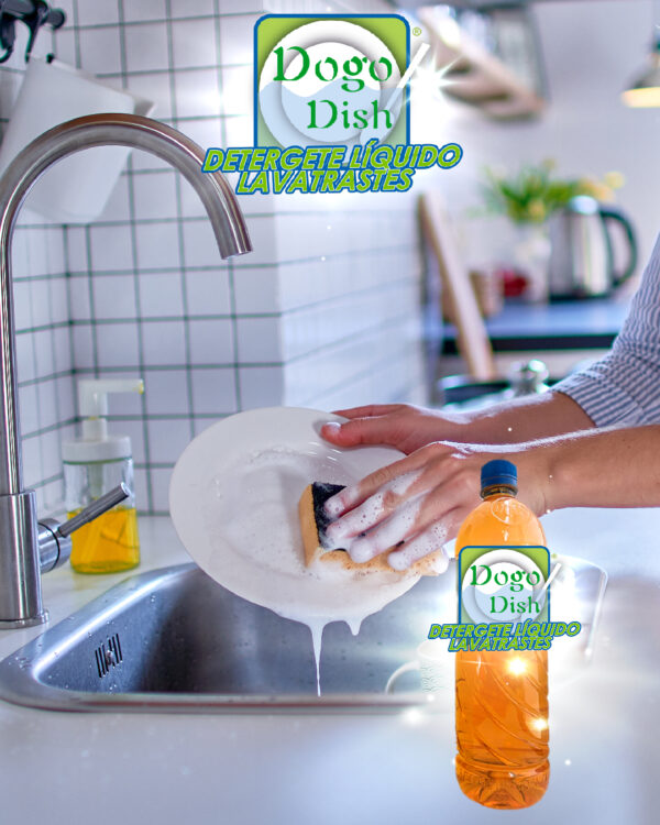 Dogodish® Detergente líquido lavatrastes aroma naranja