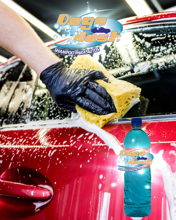 DogoWash® Shampoo azul para autos