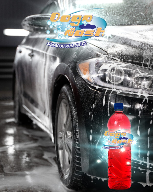 DogoWash® Shampoo rojo para autos