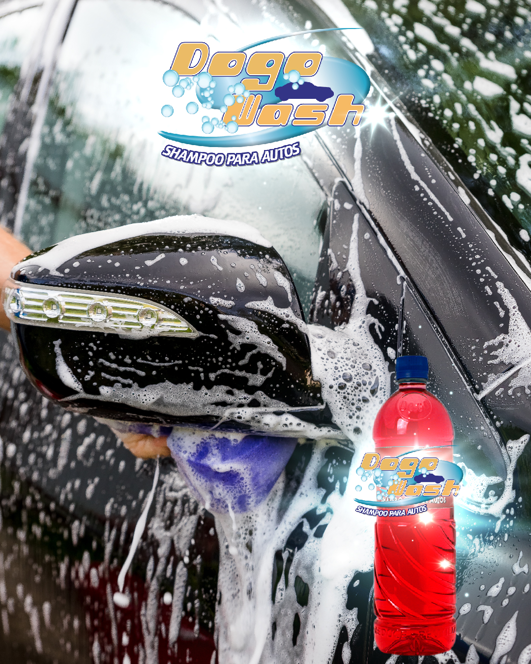DogoWash® Shampoo rojo para autos - Imagen 2