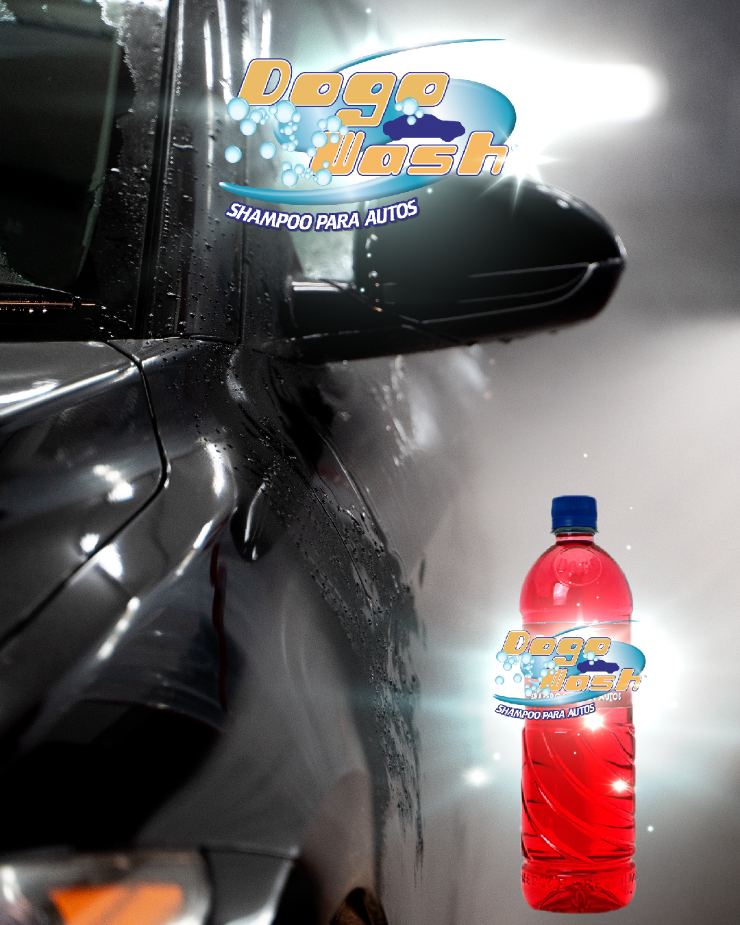 DogoWash® Shampoo rojo para autos - Imagen 3