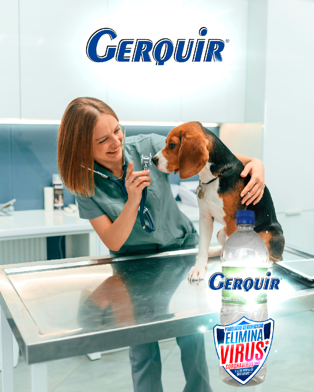 Gerquir® Detergente con poder germicida