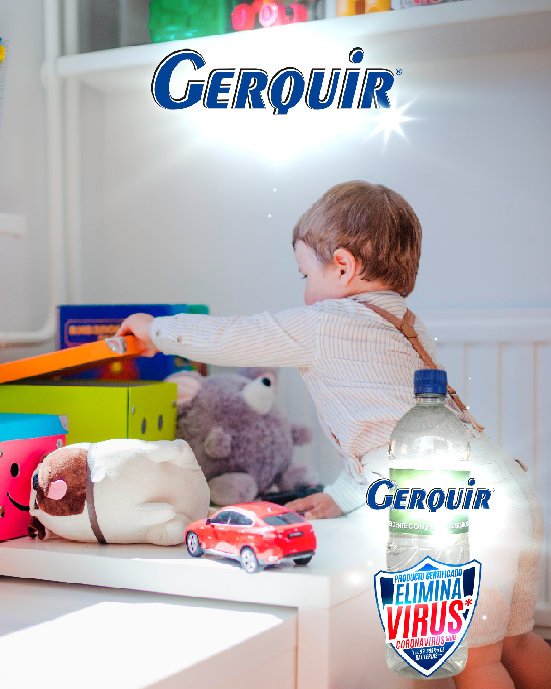 Gerquir® Detergente con poder germicida - Imagen 2