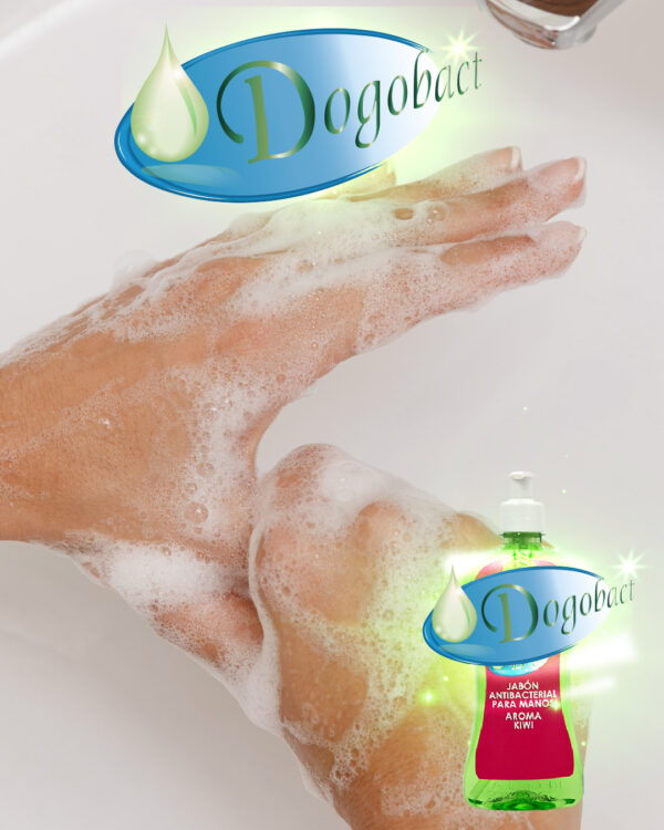Dogobact® Jabón líquido para manos aroma kiwi - Imagen 2