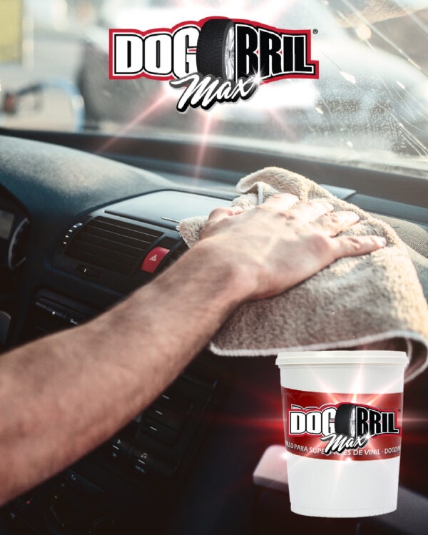 Dogobril® Max Abrillantador de autopartes plásticas interiores - Imagen 2