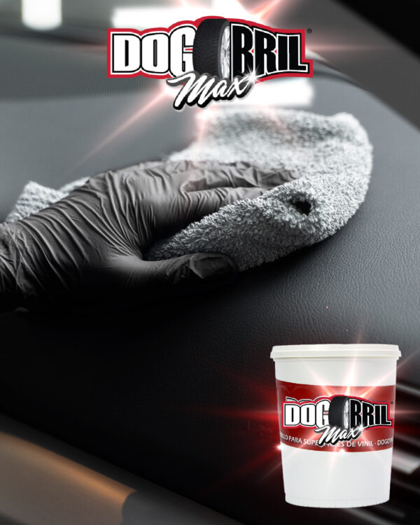 Dogobril® Max Abrillantador de autopartes plásticas interiores