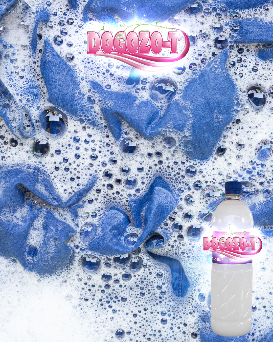 Dogozo-T® Detergente blanco para ropa
