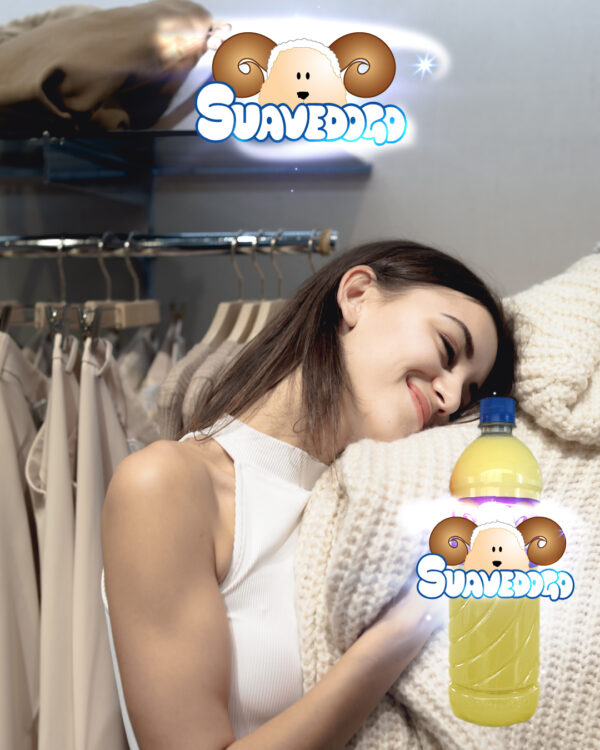Suavedogo® Suavizante de telas floral amarillo