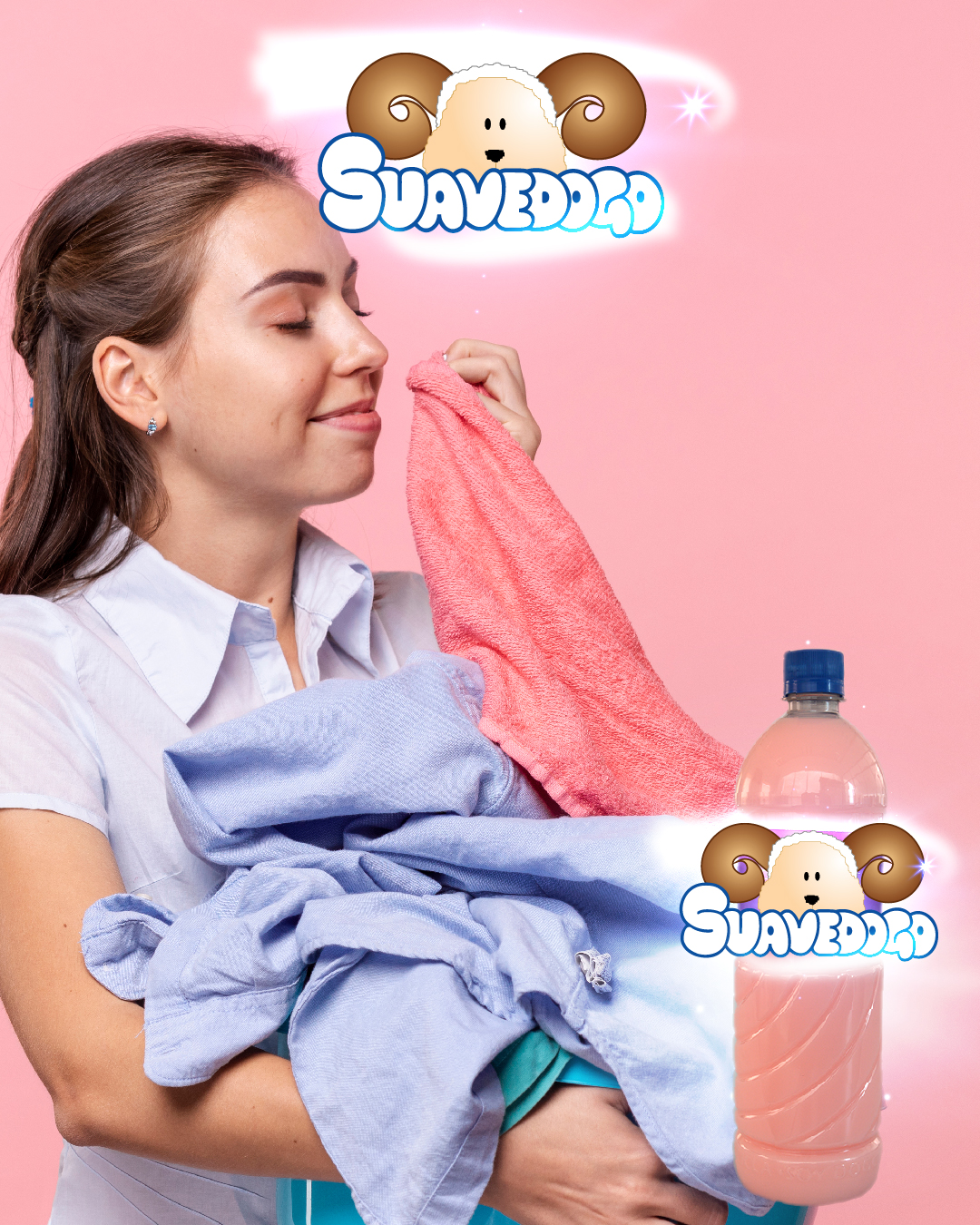 Suavedogo® Suavizante de telas doble aroma