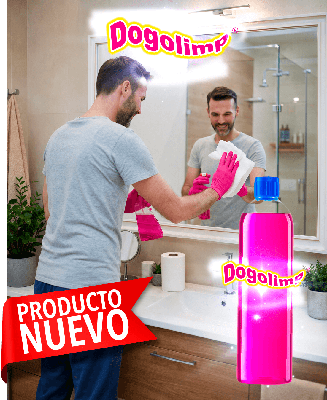 Dogolimp® Limpiador multiusos fórmula activa con vinagre