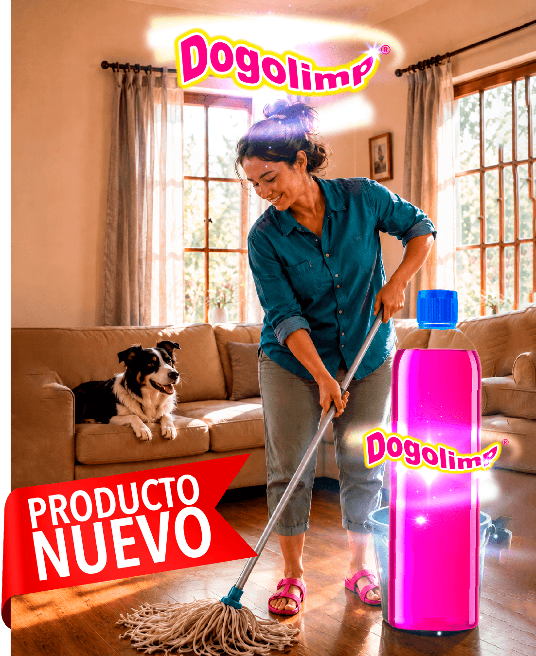 Dogolimp® Limpiador multiusos fórmula activa con vinagre - Imagen 3